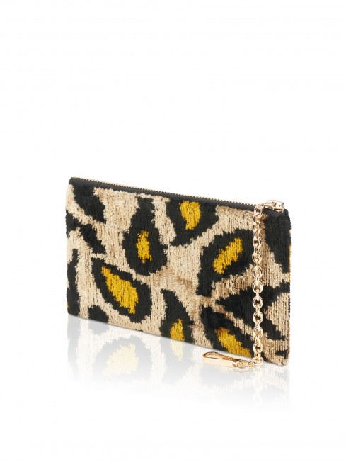 Шелковая (Бахмаль) ключница Grand (L) GRATIA PARDI! (Грация лео!) Key_GRATIA PARDI!/L